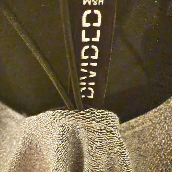 H&M Dress Metallic Bodycon Mini Dress Bundle BOGO Silver XS + Black S - Picture 4 of 8